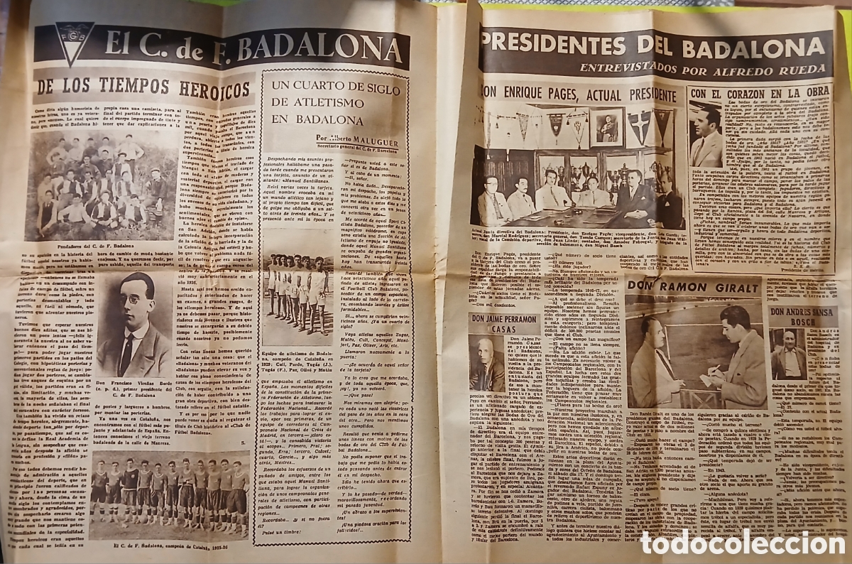 Libros de segunda mano: Bodas de Oro C.F.Badalona - Foto 11