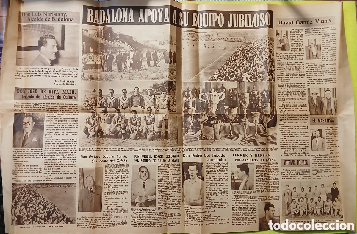 Libros de segunda mano: Bodas de Oro C.F.Badalona - Foto 12