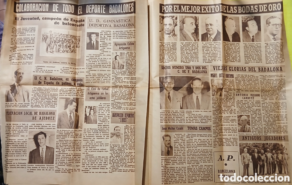 Libros de segunda mano: Bodas de Oro C.F.Badalona - Foto 13