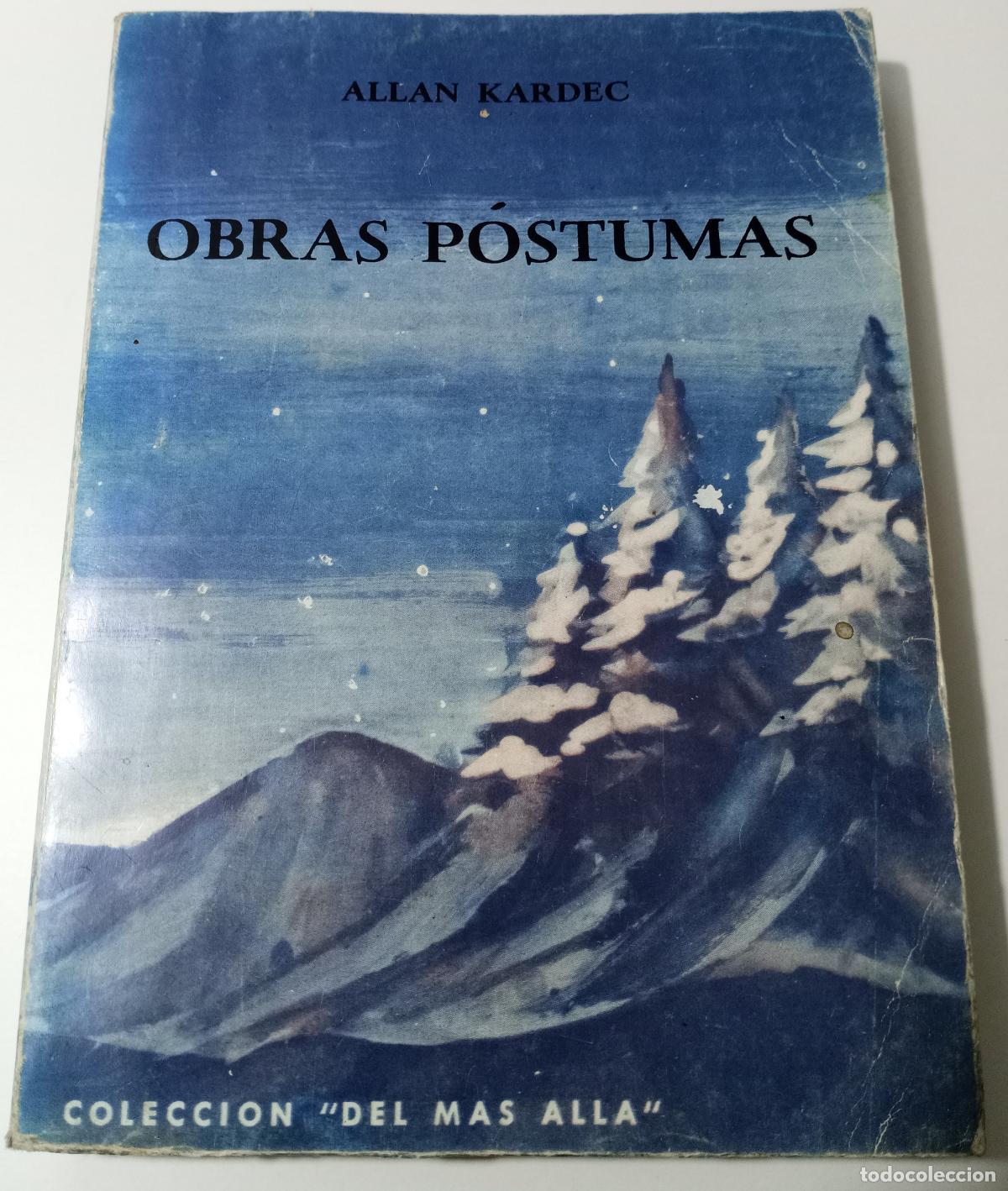 Libros de segunda mano: Obras postumas - Kardec, Allan - Foto 1