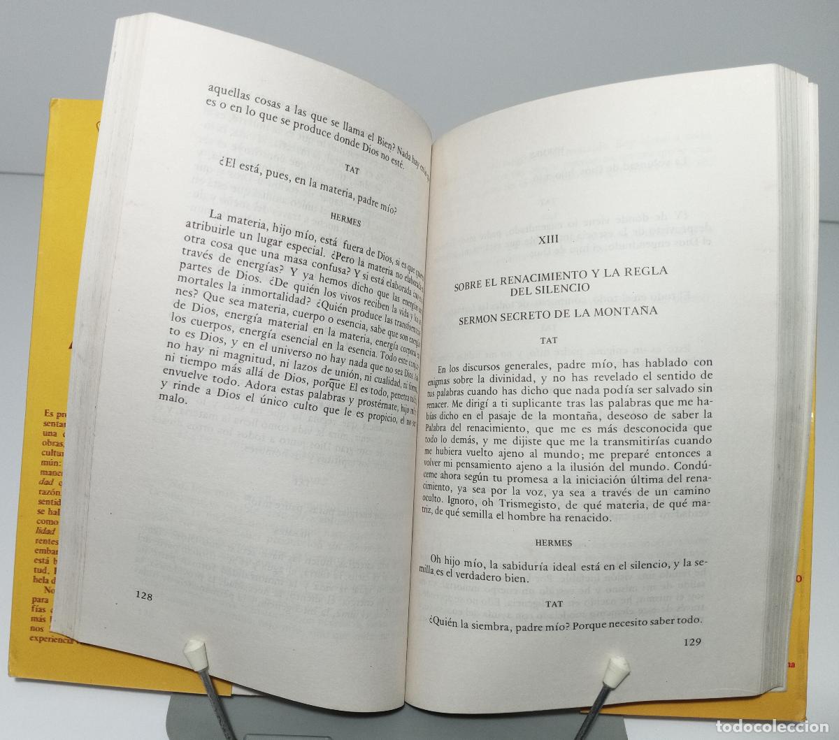 Libros de segunda mano: Los libros de Hermes Trismegistro - Foto 2