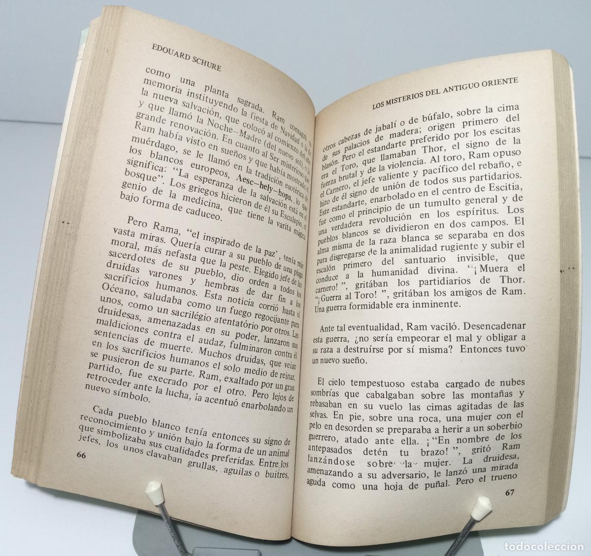 Libros de segunda mano: Misterios del antiguo oriente - Schure, Edouard - Foto 2