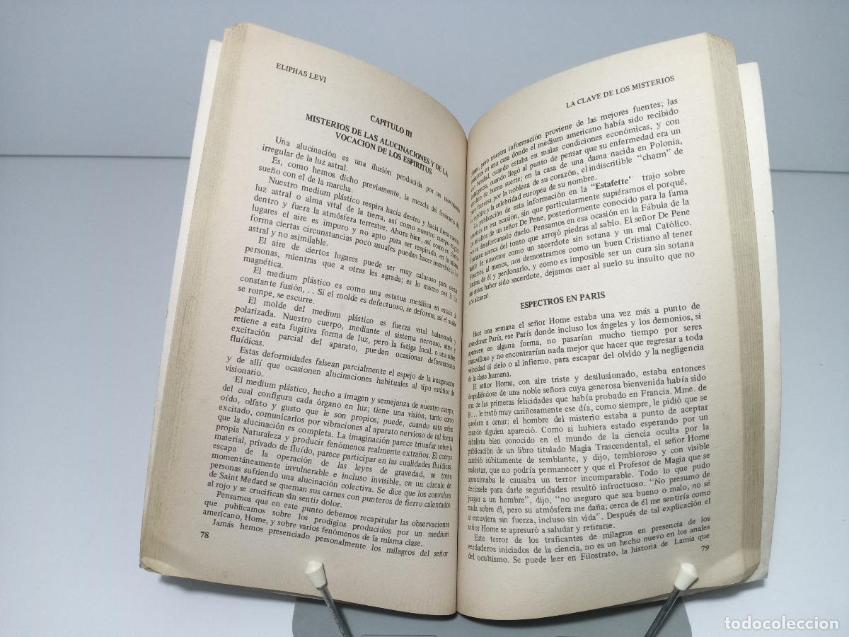 Libros de segunda mano: La clave de los misterios - Levi, Eliphas - Foto 4
