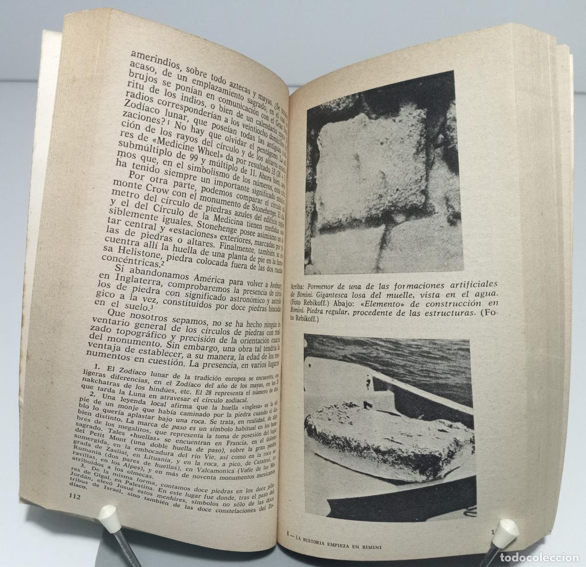 Libros de segunda mano: La historia empieza en Bimini - Carnac, Pierre - Foto 2