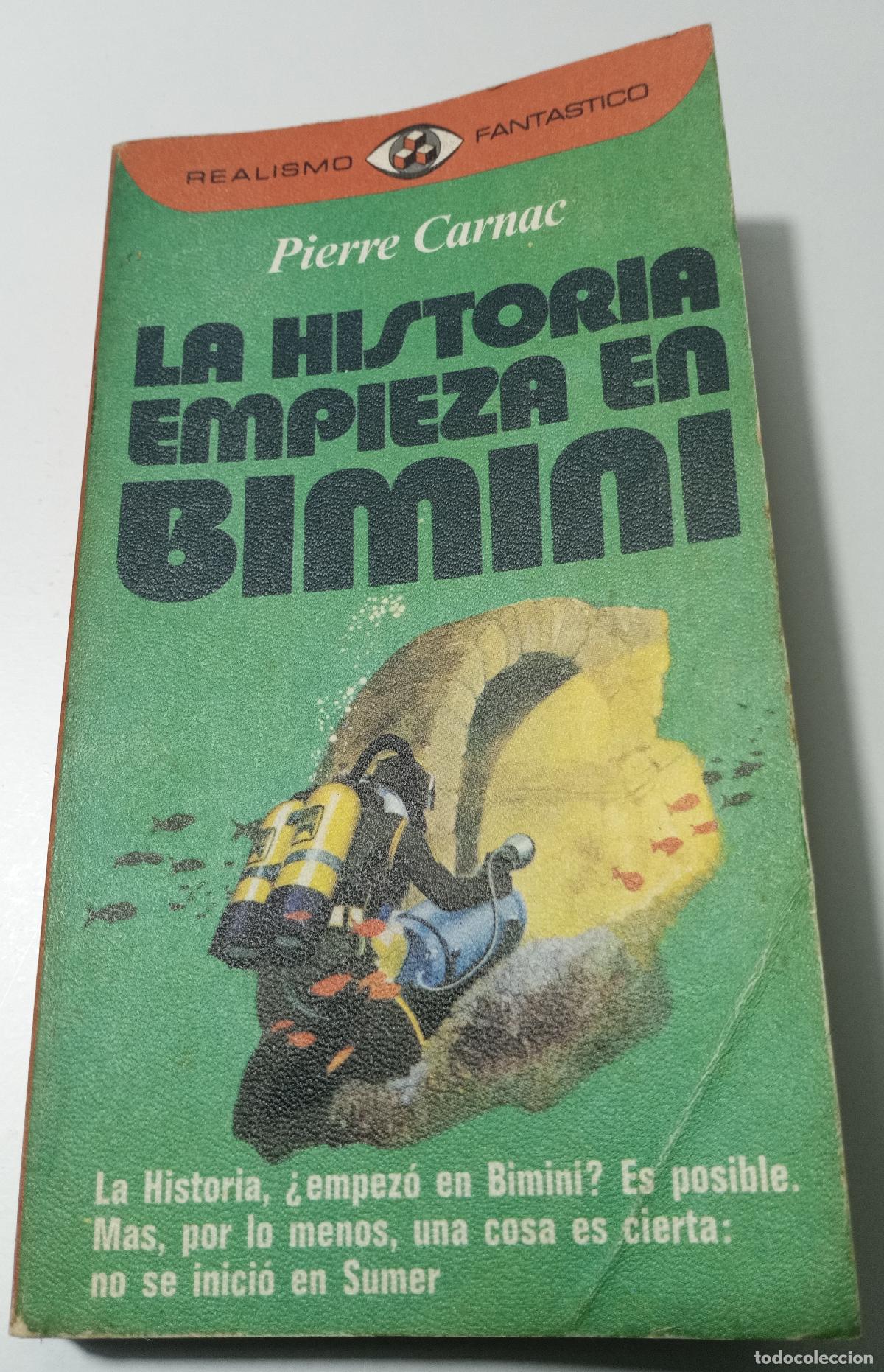 Libros de segunda mano: La historia empieza en Bimini - Carnac, Pierre - Foto 1