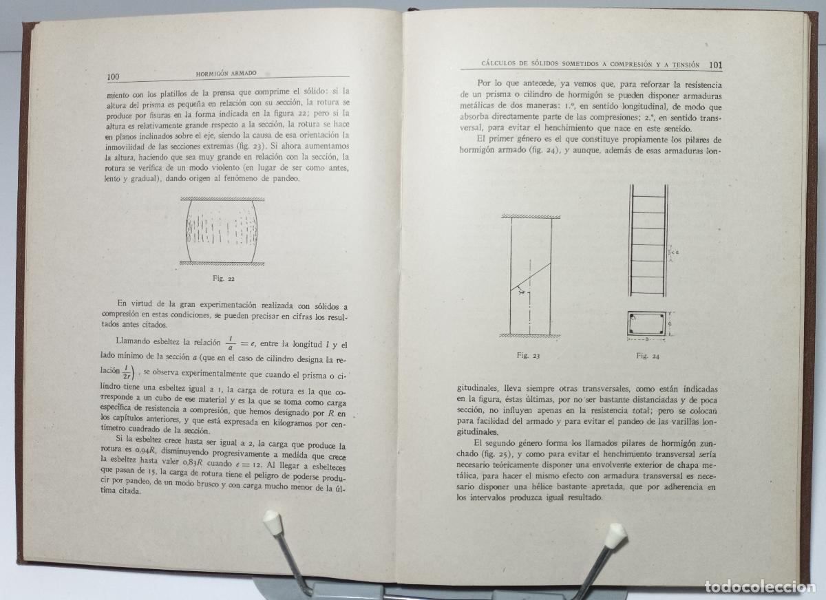 Libros de segunda mano: Hormigon armado - Pena Boeuf, Alfonso - Foto 3
