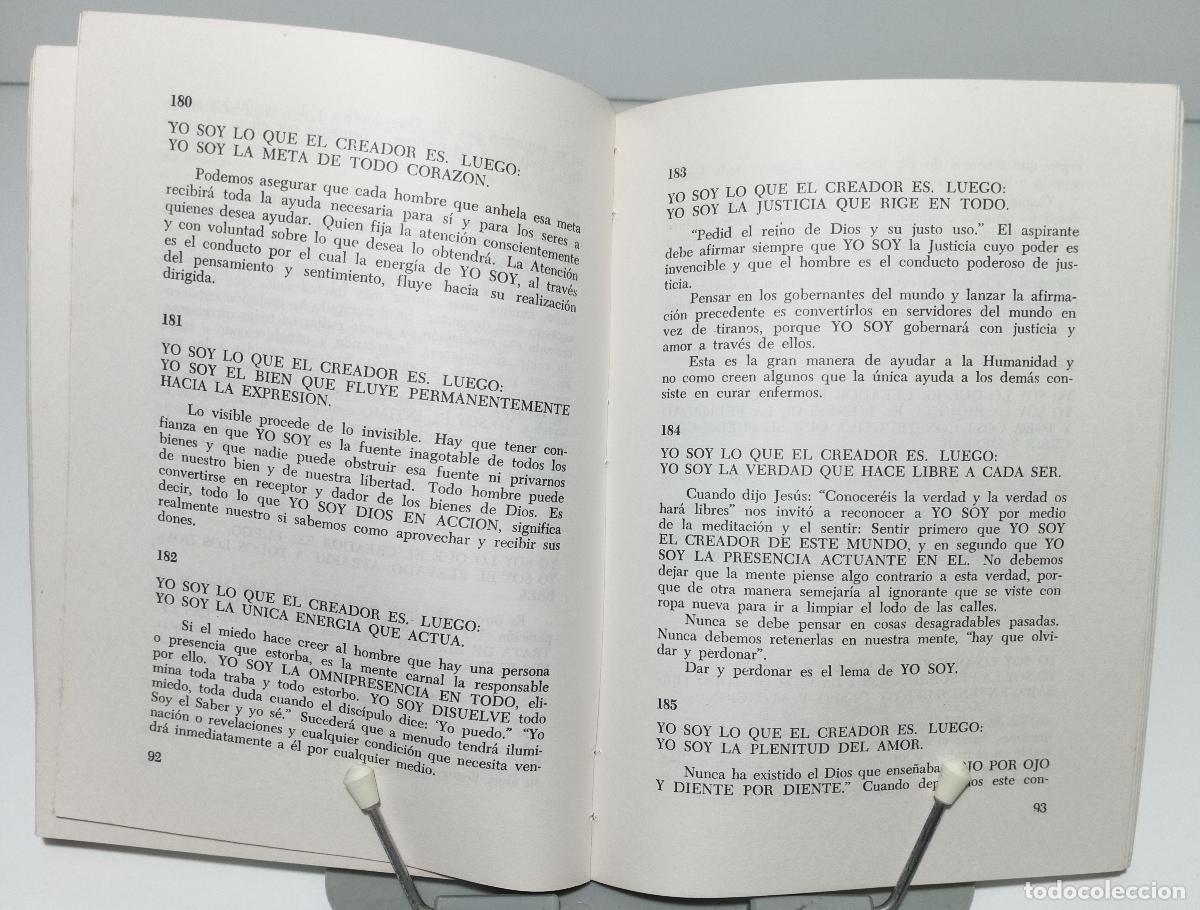 Libros de segunda mano: Yo soy (breviario del iniciado y poder del mago) - Adoum, Jorge (Mago Jefa) - Foto 2