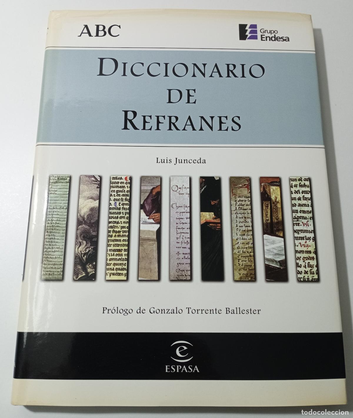 Libros de segunda mano: Diccionario de refranes - Junceda, Luis - Foto 1