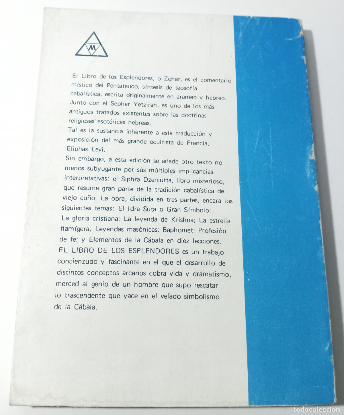Libros de segunda mano: El libro de los esplendores - Levi, Eliphas - Foto 4
