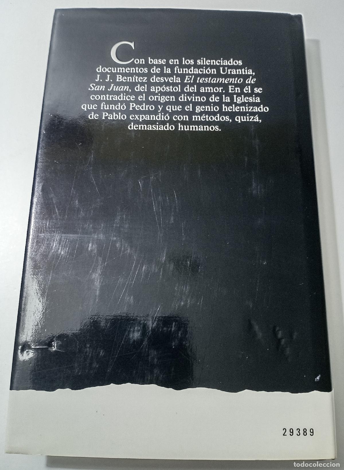 Libros de segunda mano: El testamento de San Juan - Benitez, J. J. - Foto 2