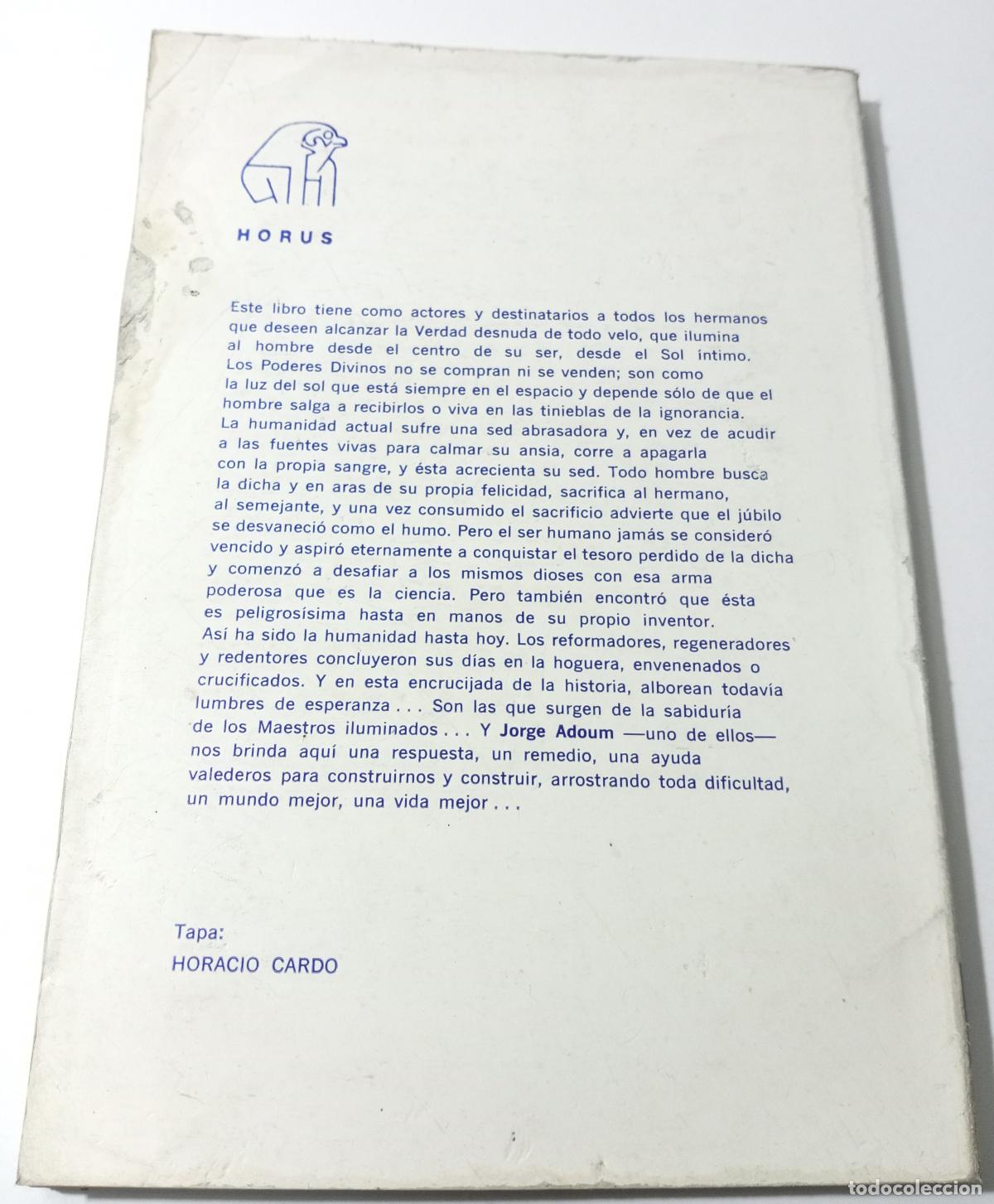 Libros de segunda mano: Poderes o El libro que diviniza - Adoum, Jorge (Mago Jefa) - Foto 3