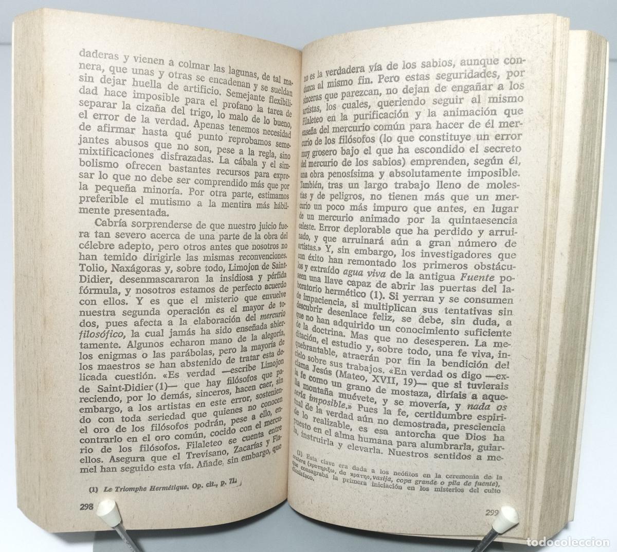 Libros de segunda mano: Las moradas filosofales - Fulcanelli - Foto 4