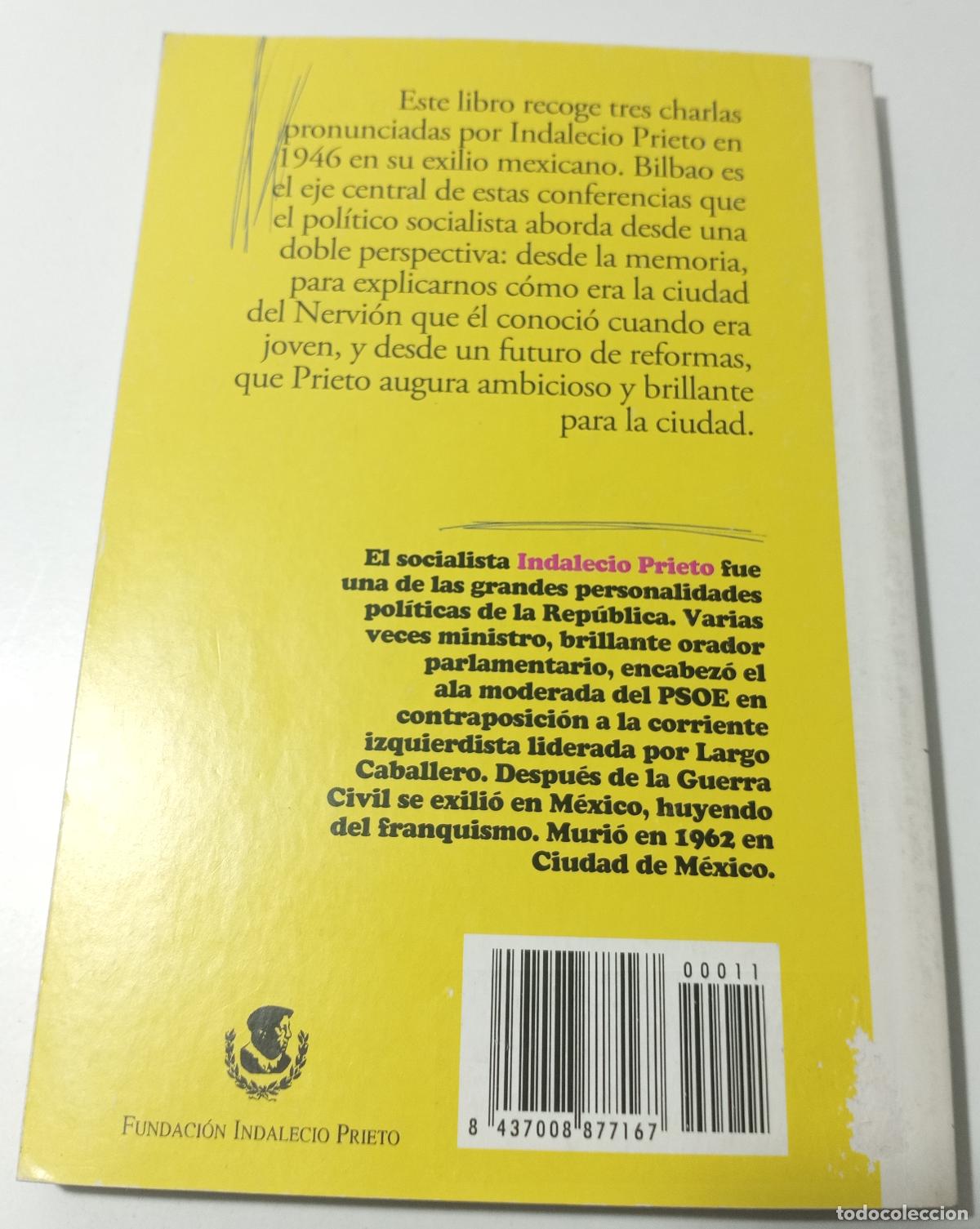 Libros de segunda mano: Pasado y futuro de Bilbao - Prieto, Indalecio - Foto 4