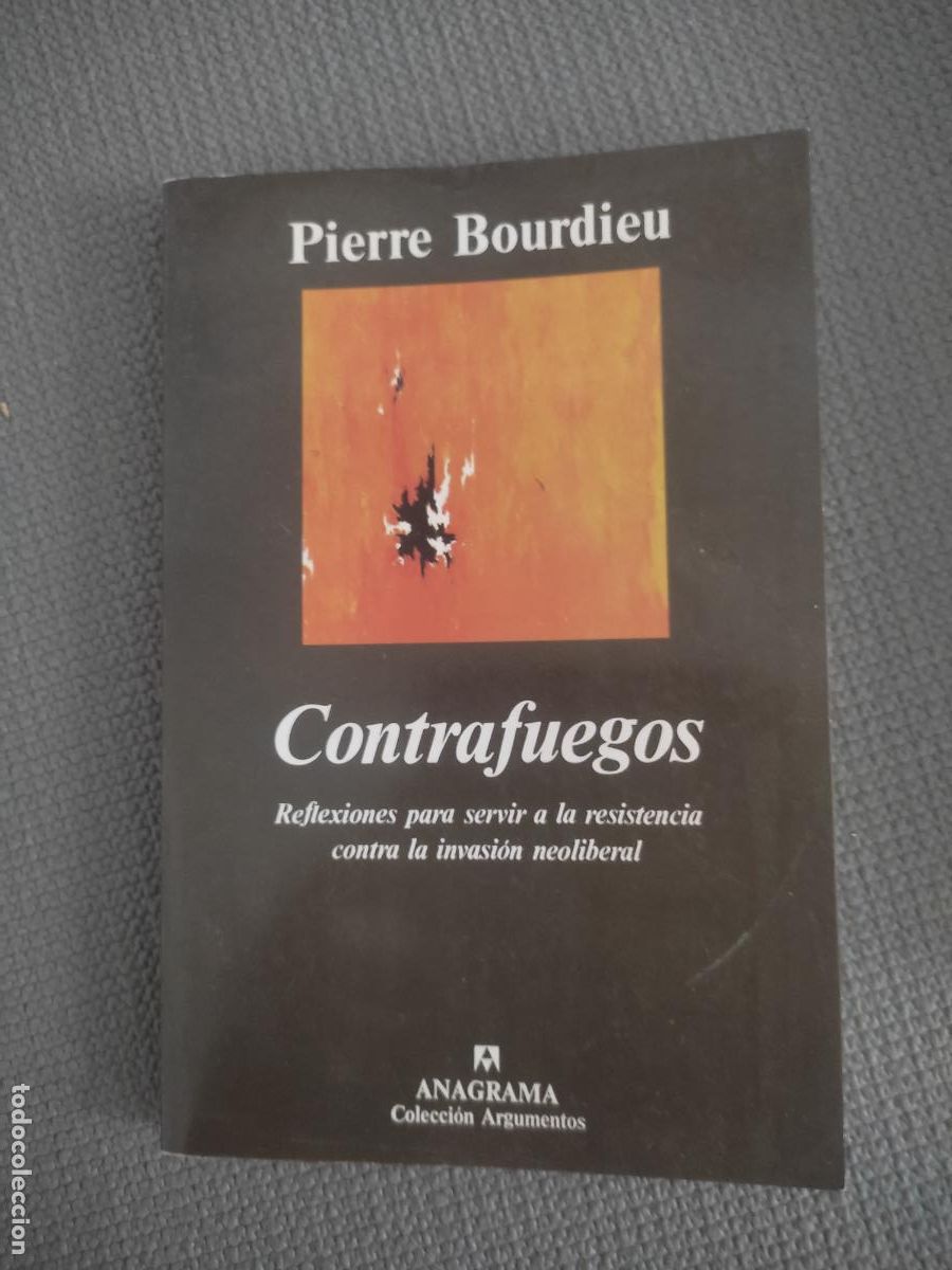 Libros de segunda mano: Contrafuegos, Pierre Bourdieu, ed. Anagrama - Foto 1