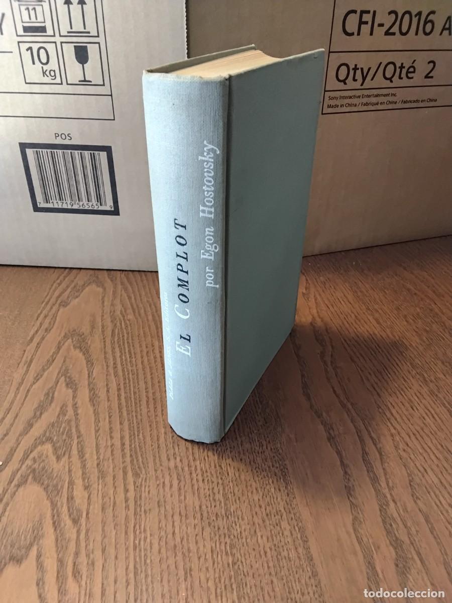 Libros de segunda mano: El complot, Egon Hostovsky - Foto 1