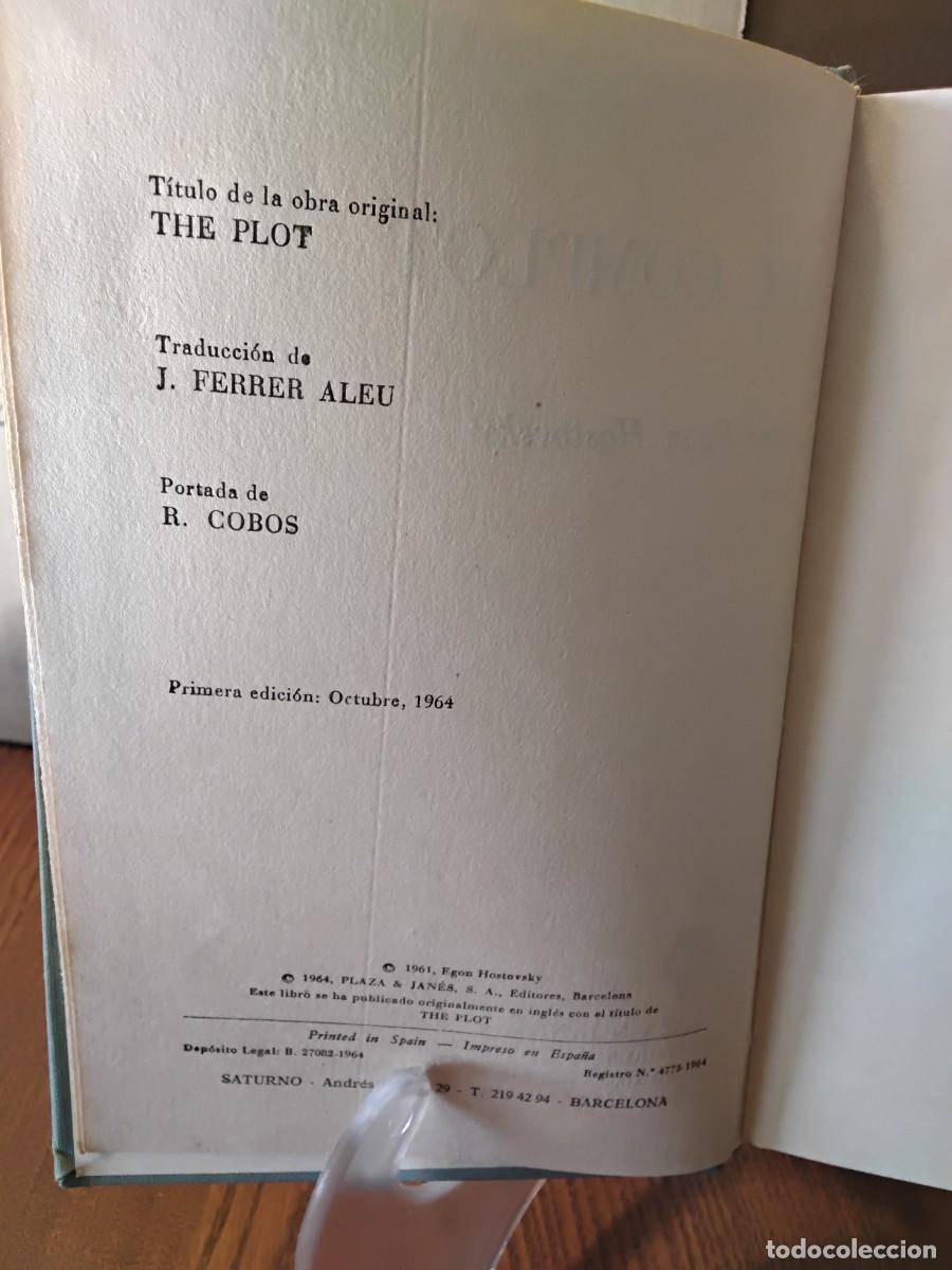 Libros de segunda mano: El complot, Egon Hostovsky - Foto 3