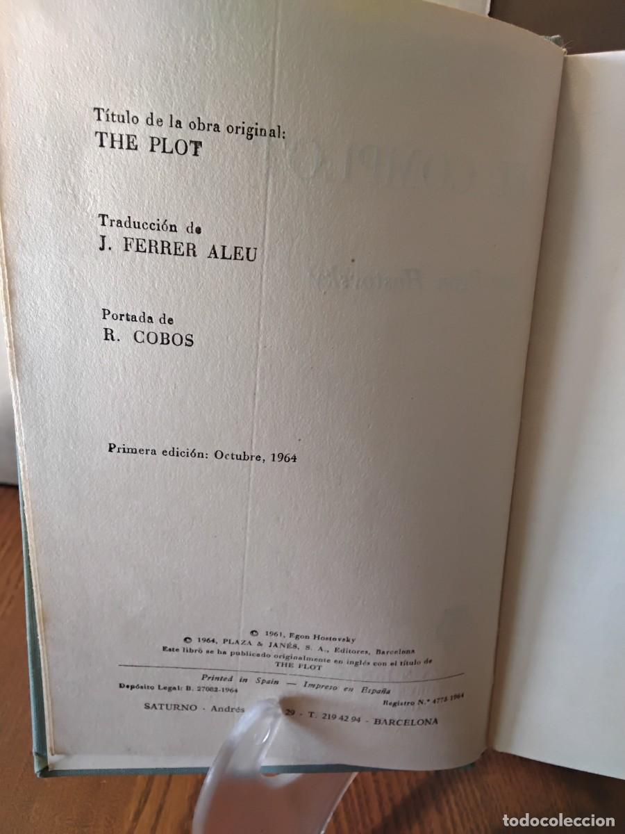 Libros de segunda mano: El complot, Egon Hostovsky - Foto 4