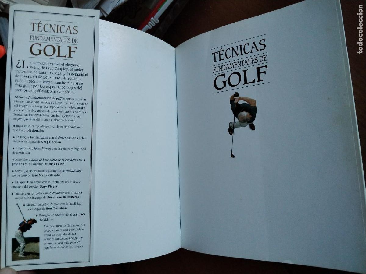 Libros de segunda mano: T&eacute;cnica fundamentales de golf - Blume - Foto 4