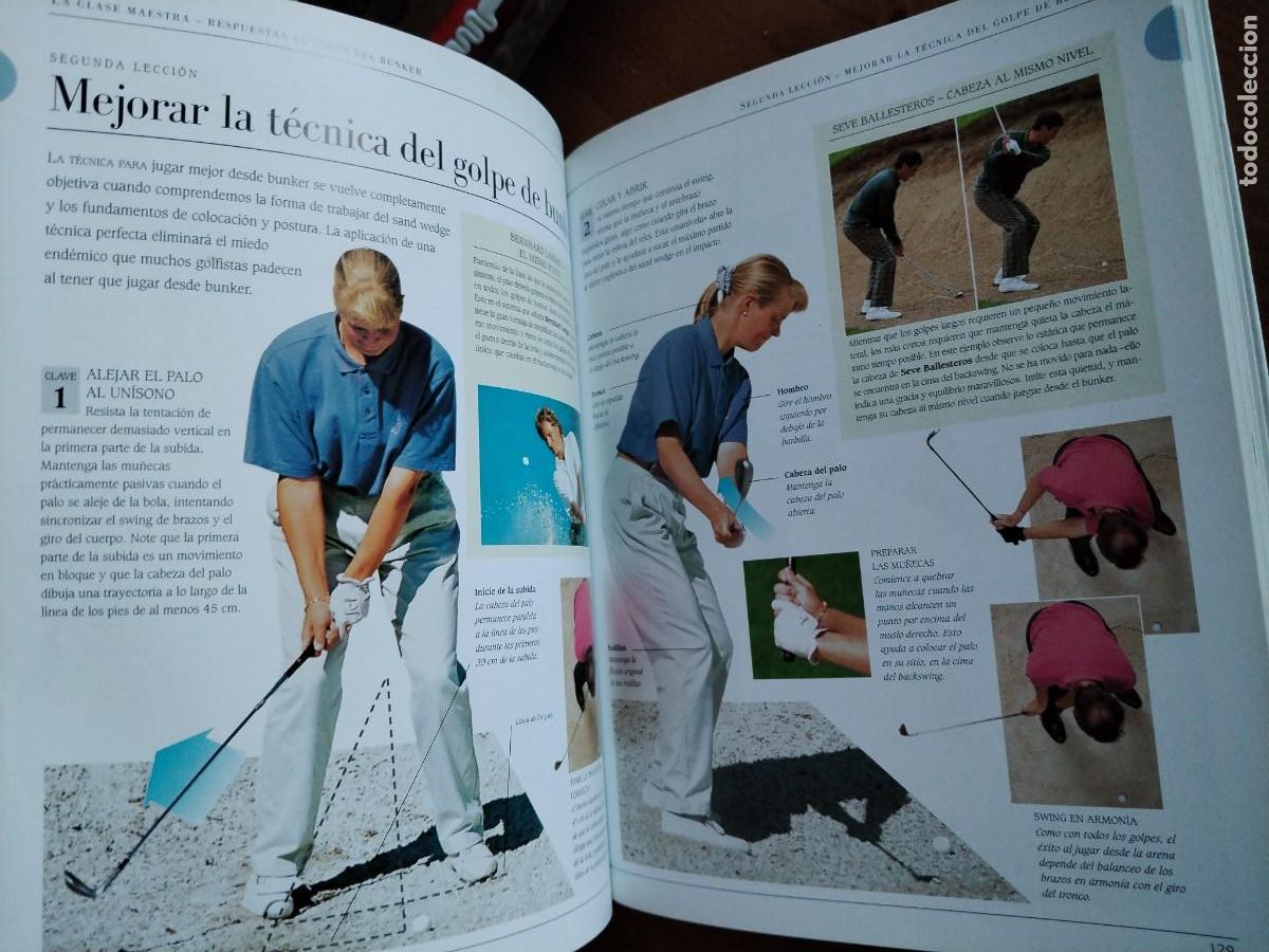 Libros de segunda mano: T&eacute;cnica fundamentales de golf - Blume - Foto 8