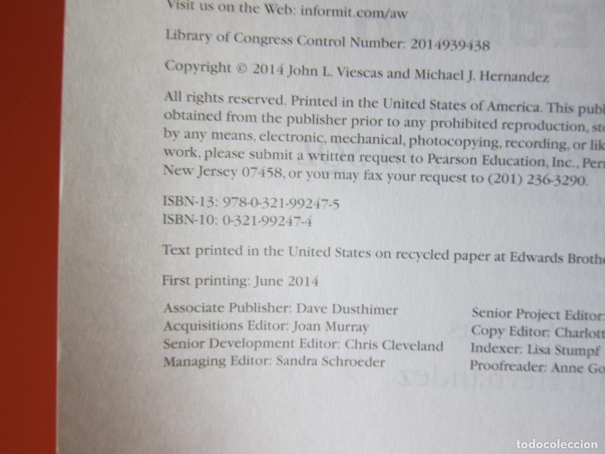Libros de segunda mano: SQL QUERIES FOR MERE MORTALS - JOHN L. VIESCAS (ADDISON-WESLEY) MANUAL - Foto 5