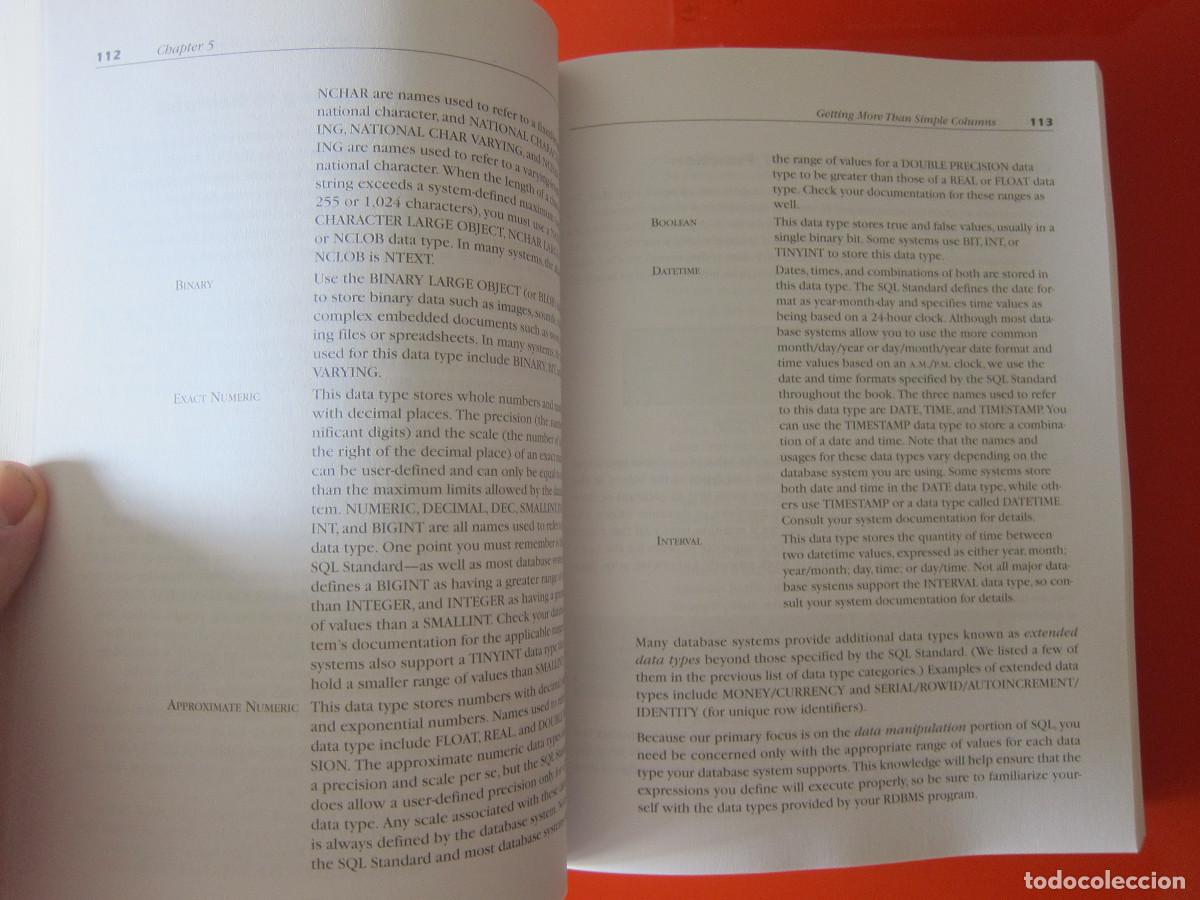 Libros de segunda mano: SQL QUERIES FOR MERE MORTALS - JOHN L. VIESCAS (ADDISON-WESLEY) MANUAL - Foto 12