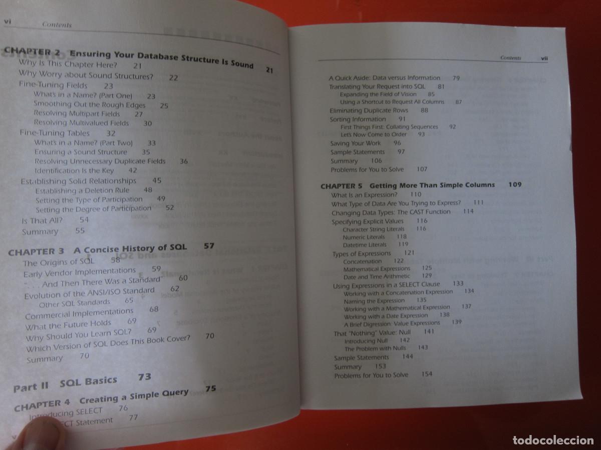 Libros de segunda mano: SQL QUERIES FOR MERE MORTALS - JOHN L. VIESCAS (ADDISON-WESLEY) MANUAL - Foto 13