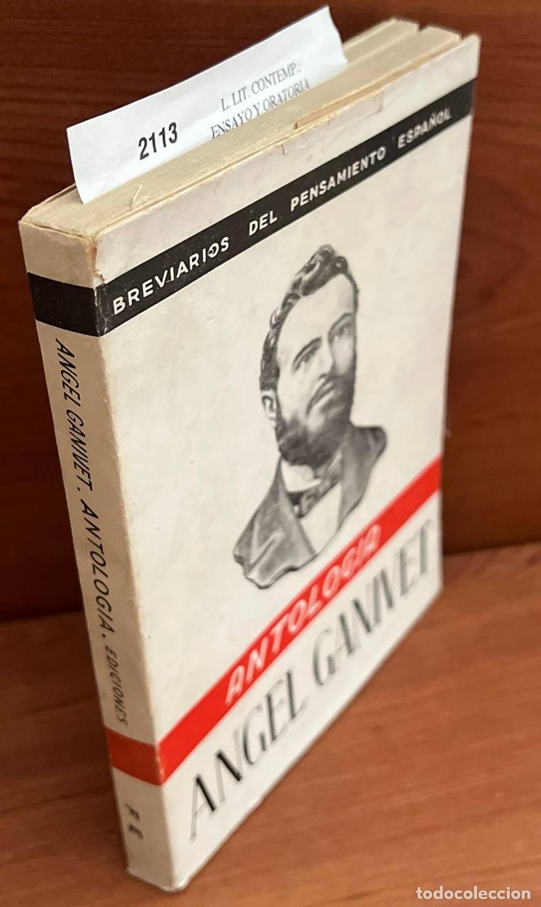Libros de segunda mano: GANIVET, Angel - Antolog&iacute;a - Foto 1