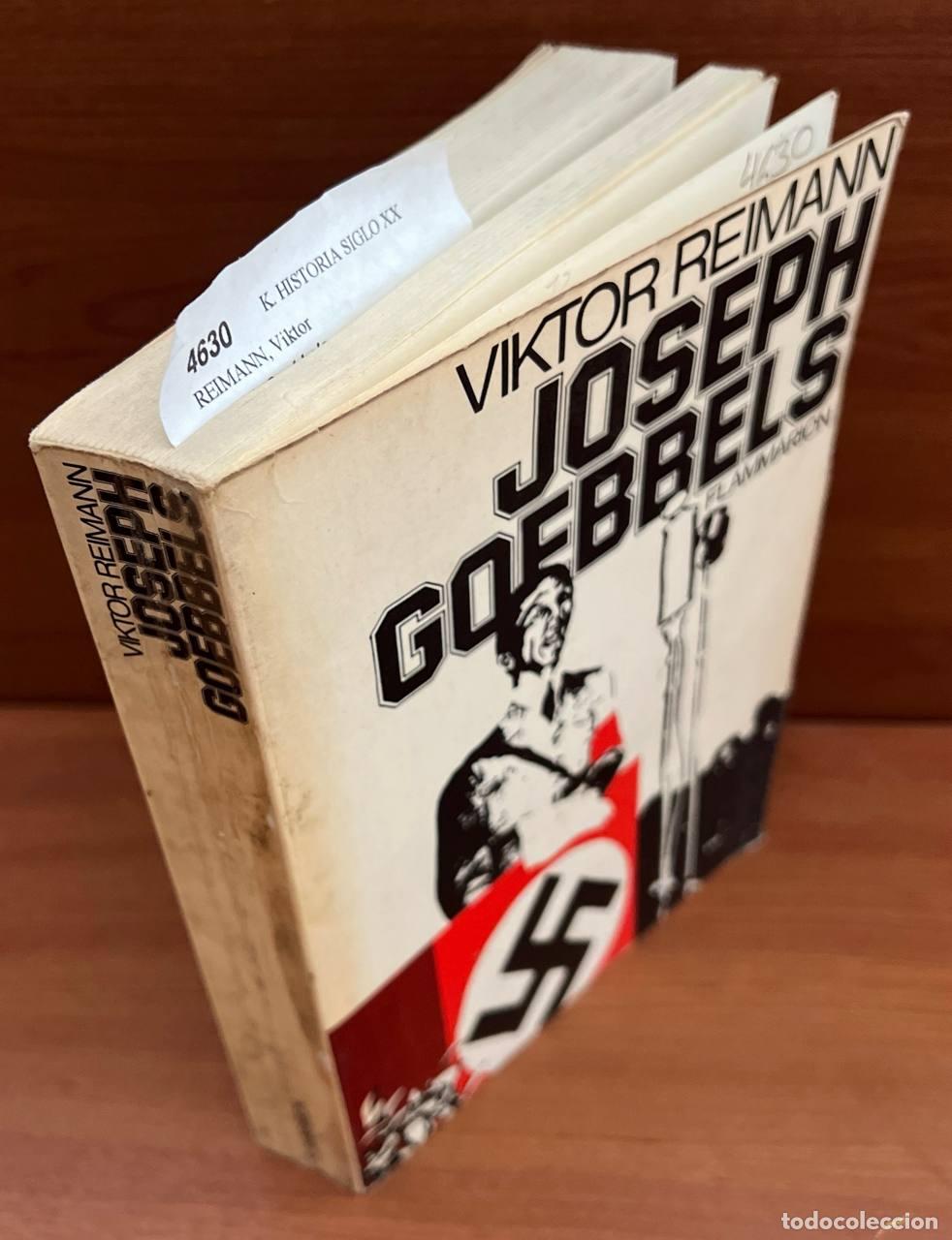 Libros de segunda mano: REIMANN, Viktor - Joseph Goebbels. - Foto 1