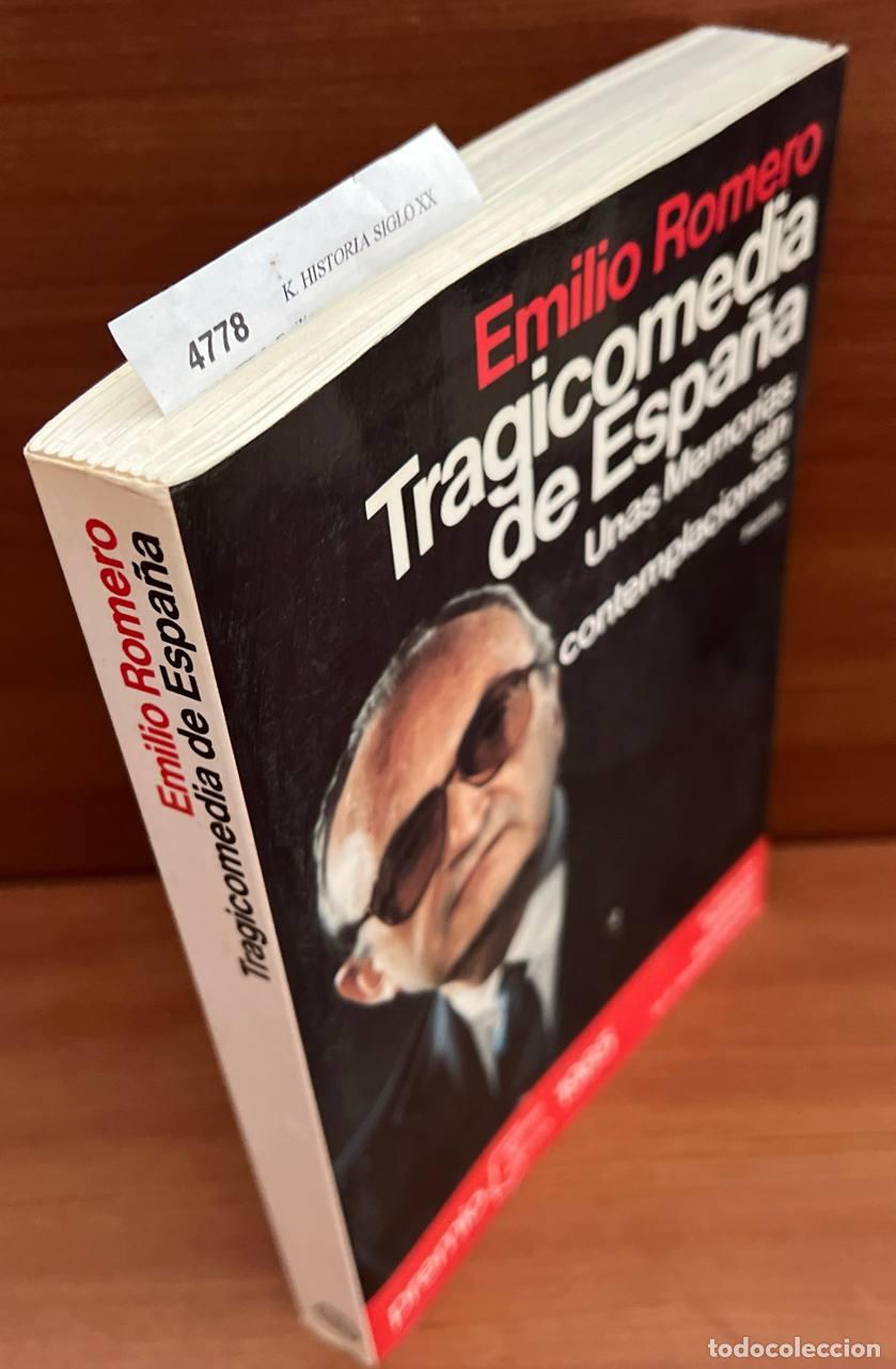 Libros de segunda mano: ROMERO, Emilio - Tragicomedia de Espa&ntilde;a. - Foto 1