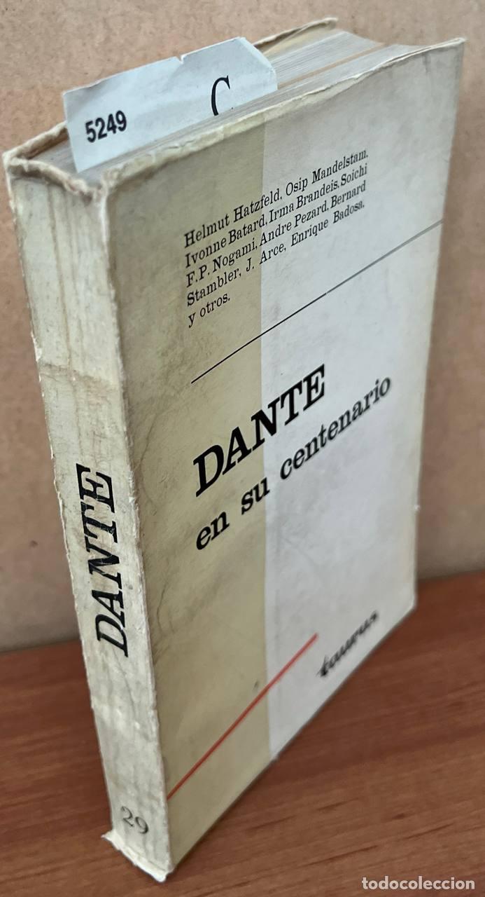 Libros de segunda mano: AA.VV. - Dante en su centenario. - Foto 1