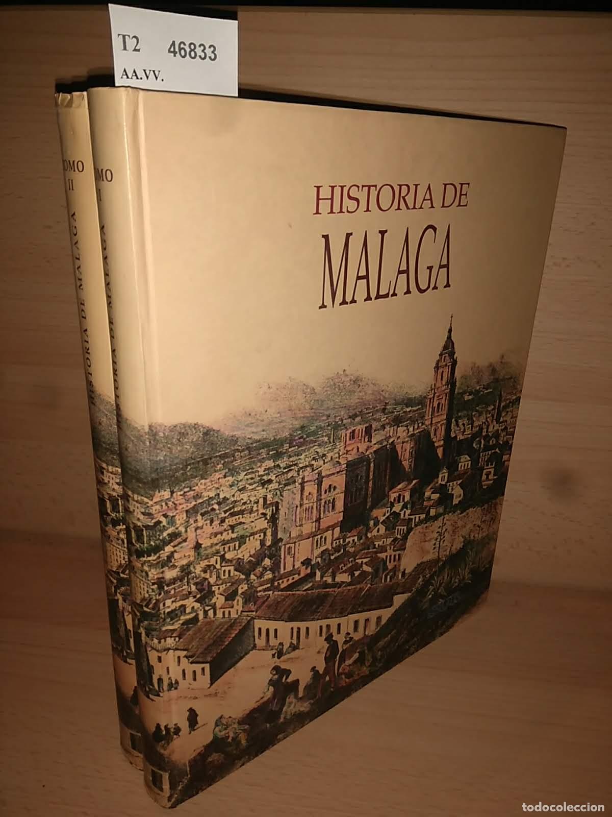 Libros de segunda mano: AA.VV. - HISTORIA DE MALAGA (2 VOLUMENES) - Foto 1