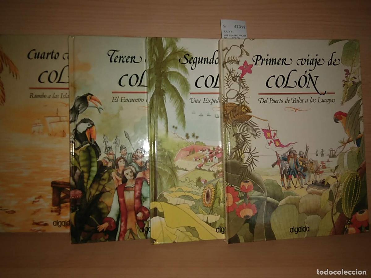 Libros de segunda mano: AA.VV. - LOS CUATRO VIAJES DE COLON (4 VOLUMENES) - Foto 1