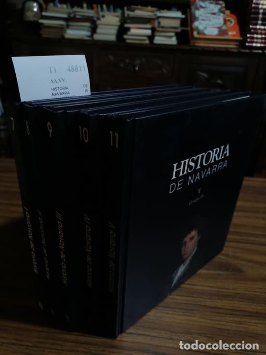 Libros de segunda mano: AA.VV. - HISTORIA DE NAVARRA (5 VOLUMENES) - Foto 1