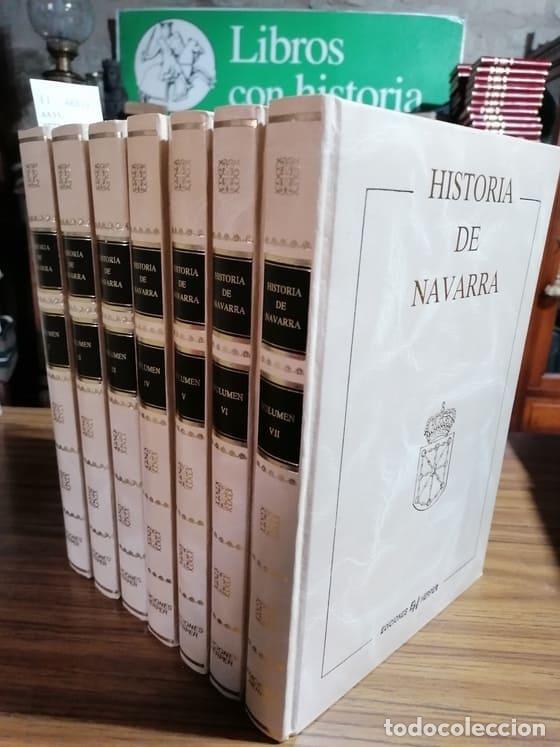 Libros de segunda mano: AA.VV. - HISTORIA DE NAVARRA (7 VOLUMENES) - Foto 1