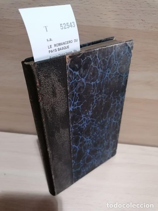 Libros de segunda mano: s.a. - LE ROMANCERO DU PAYS BASQUE - Foto 1