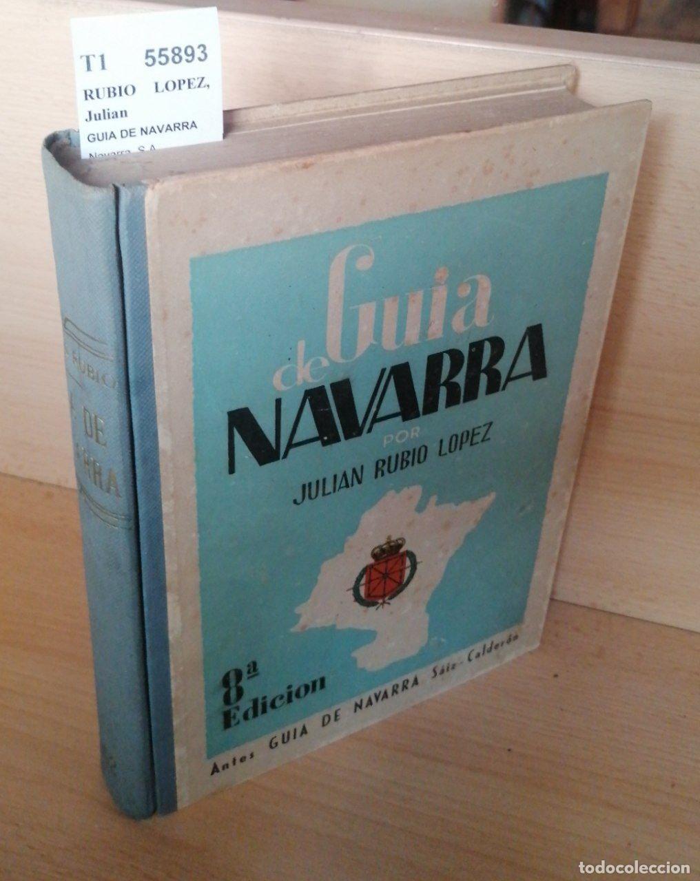 Second hand books: RUBIO LOPEZ, Julian - GUIA DE NAVARRA