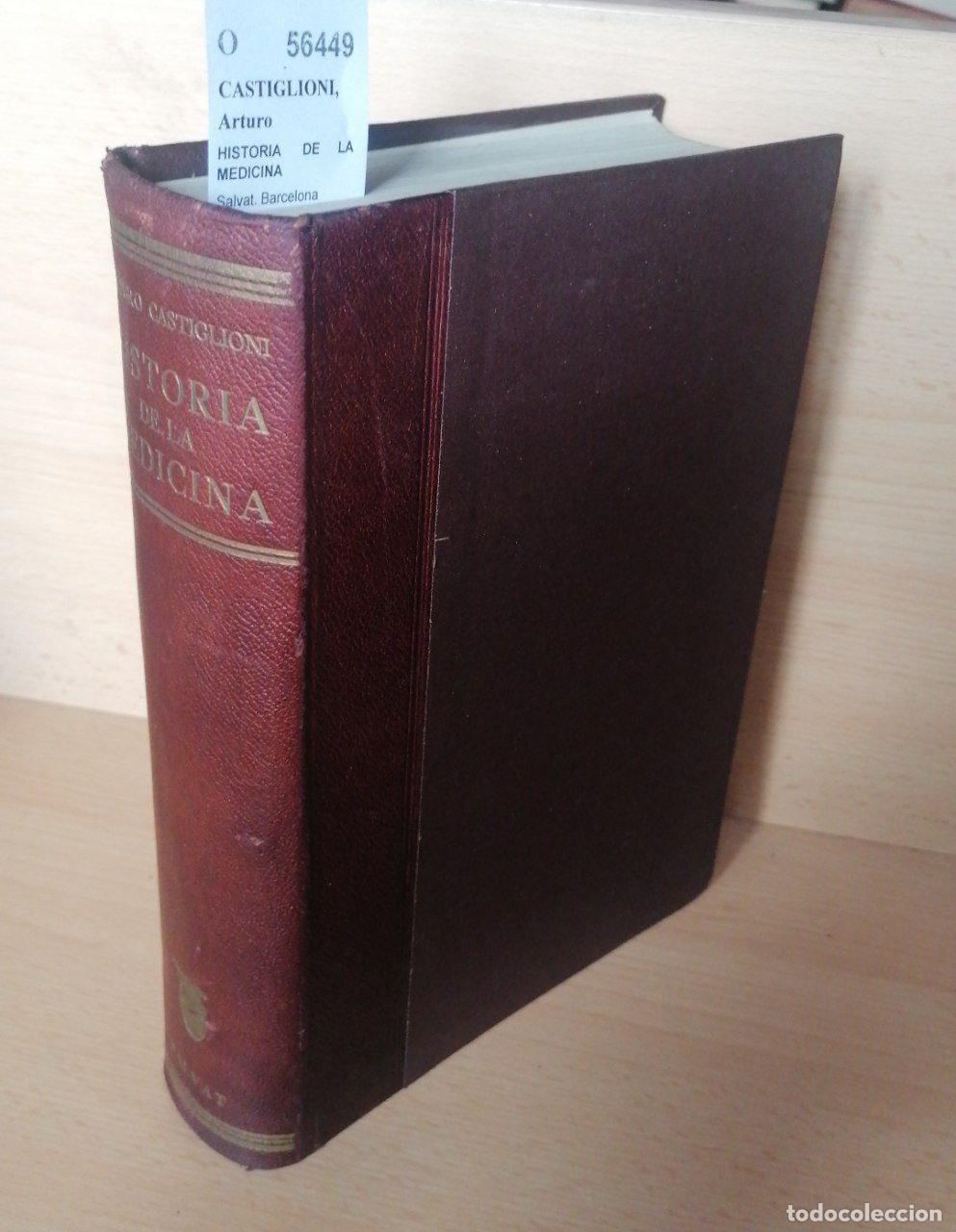 Libros de segunda mano: CASTIGLIONI, Arturo - HISTORIA DE LA MEDICINA - Foto 1