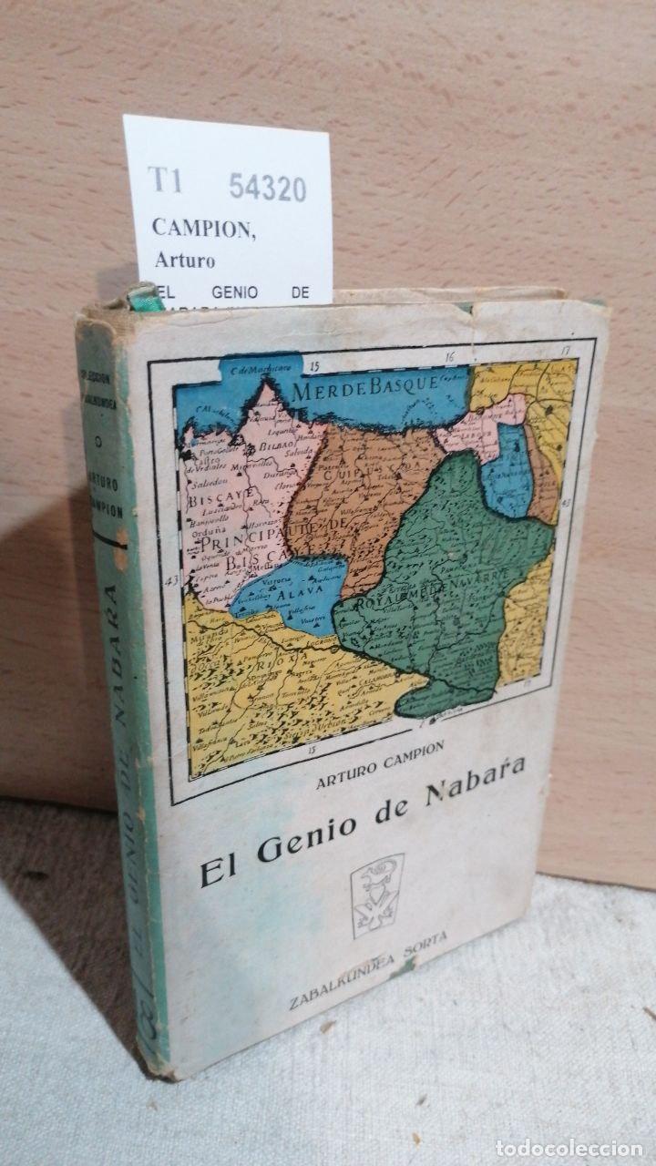Libros de segunda mano: CAMPION, Arturo - EL GENIO DE NABARA (NABARRA) - Foto 1