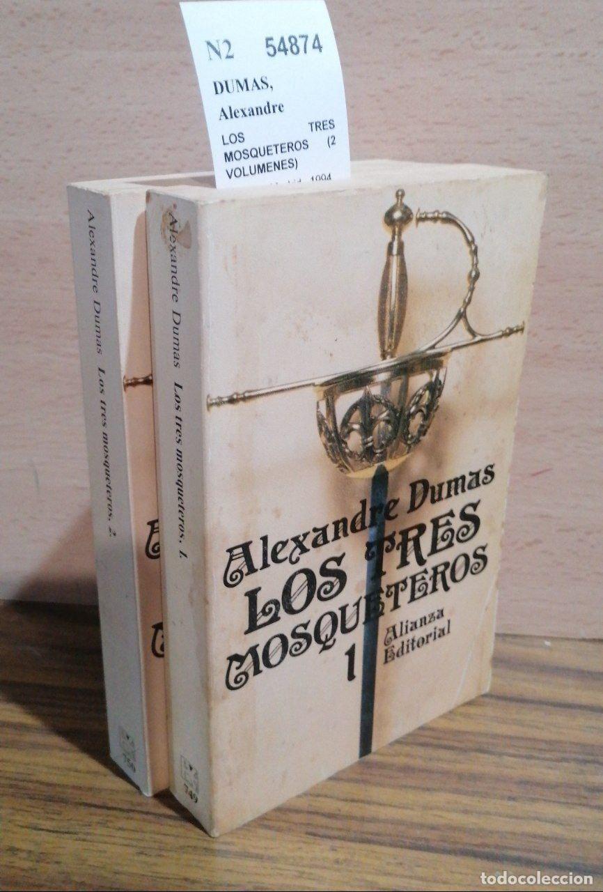 Libros de segunda mano: DUMAS, Alexandre - LOS TRES MOSQUETEROS (2 VOLUMENES) - Foto 1