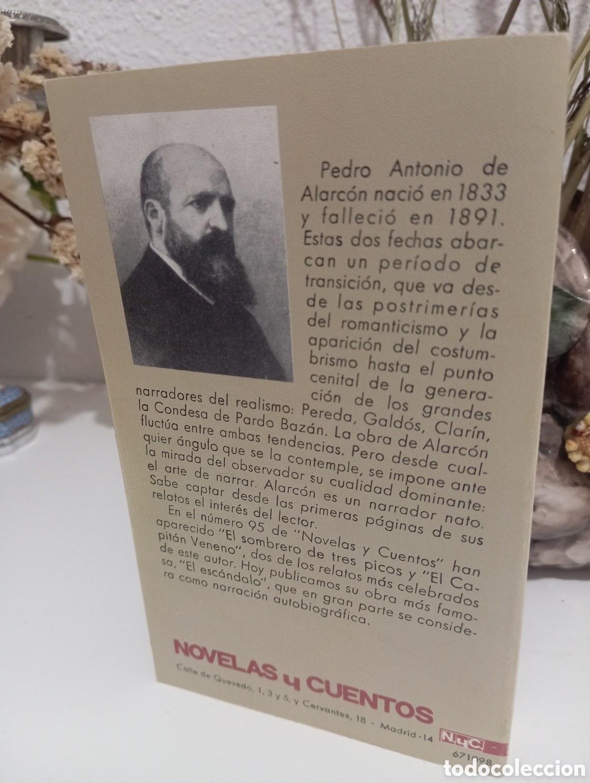 Libros de segunda mano: El esc&aacute;ndalo. Pedro A. De Alarc&oacute;n - Foto 2