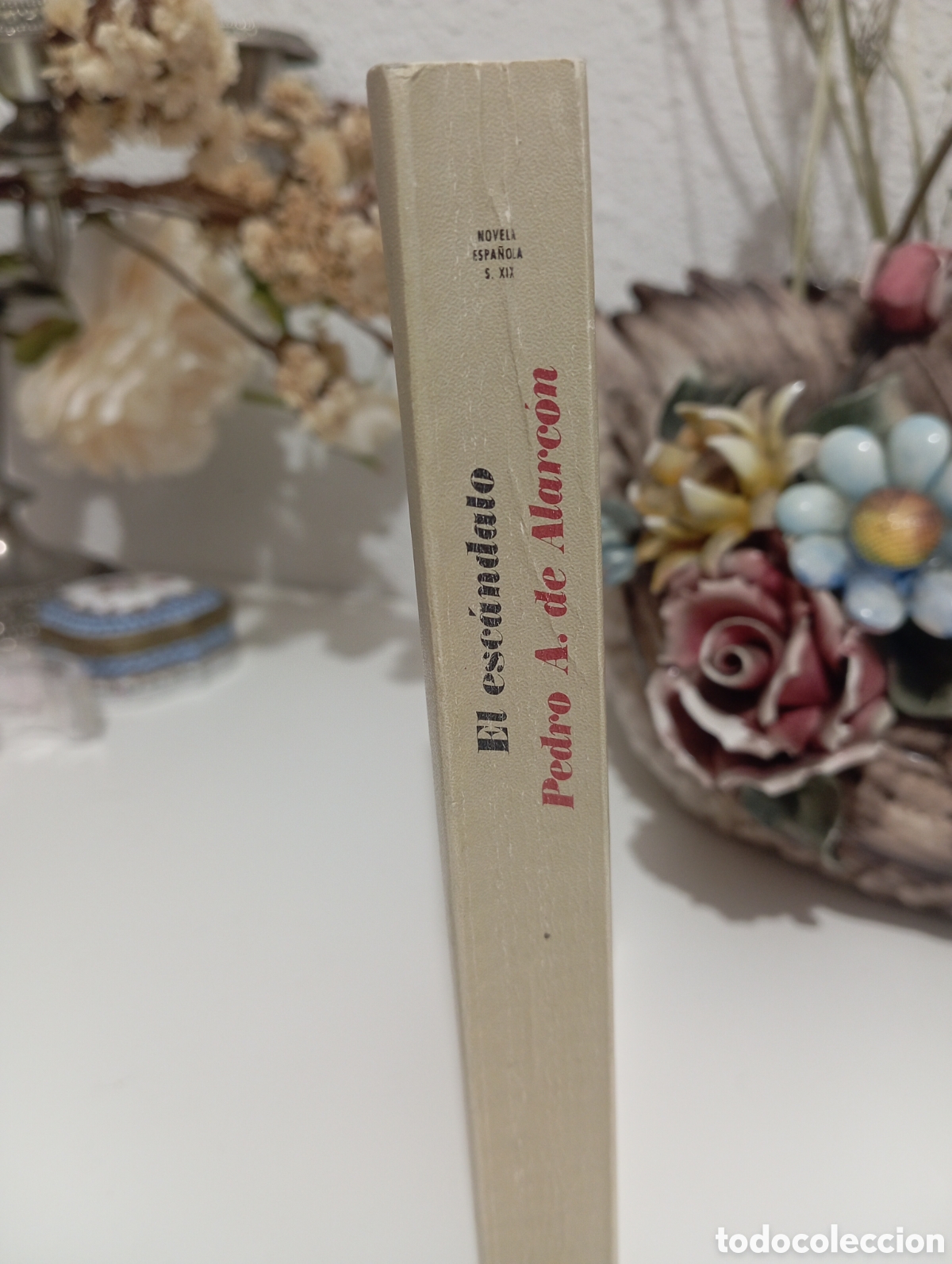Libros de segunda mano: El esc&aacute;ndalo. Pedro A. De Alarc&oacute;n - Foto 3