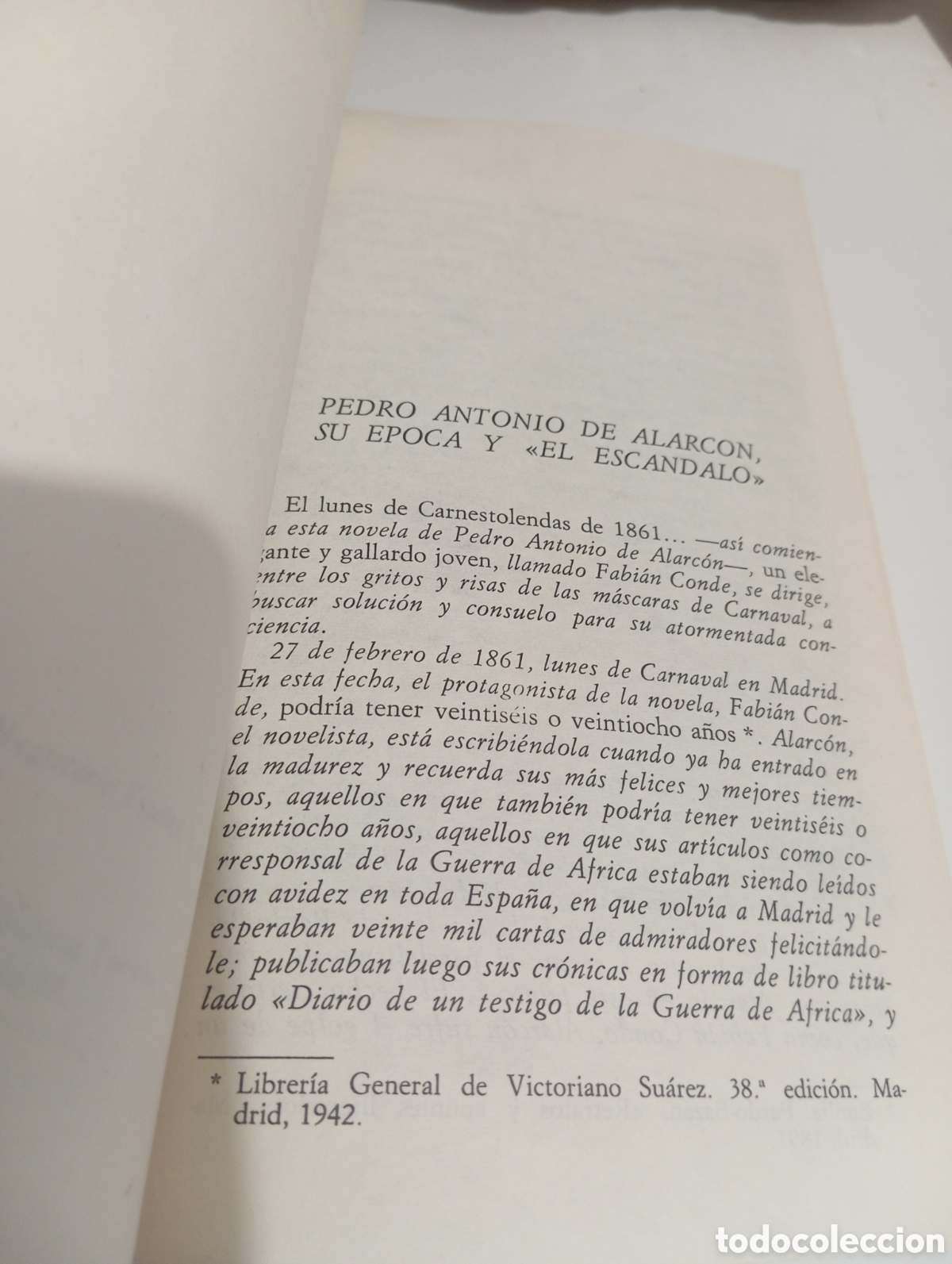 Libros de segunda mano: El esc&aacute;ndalo. Pedro A. De Alarc&oacute;n - Foto 5