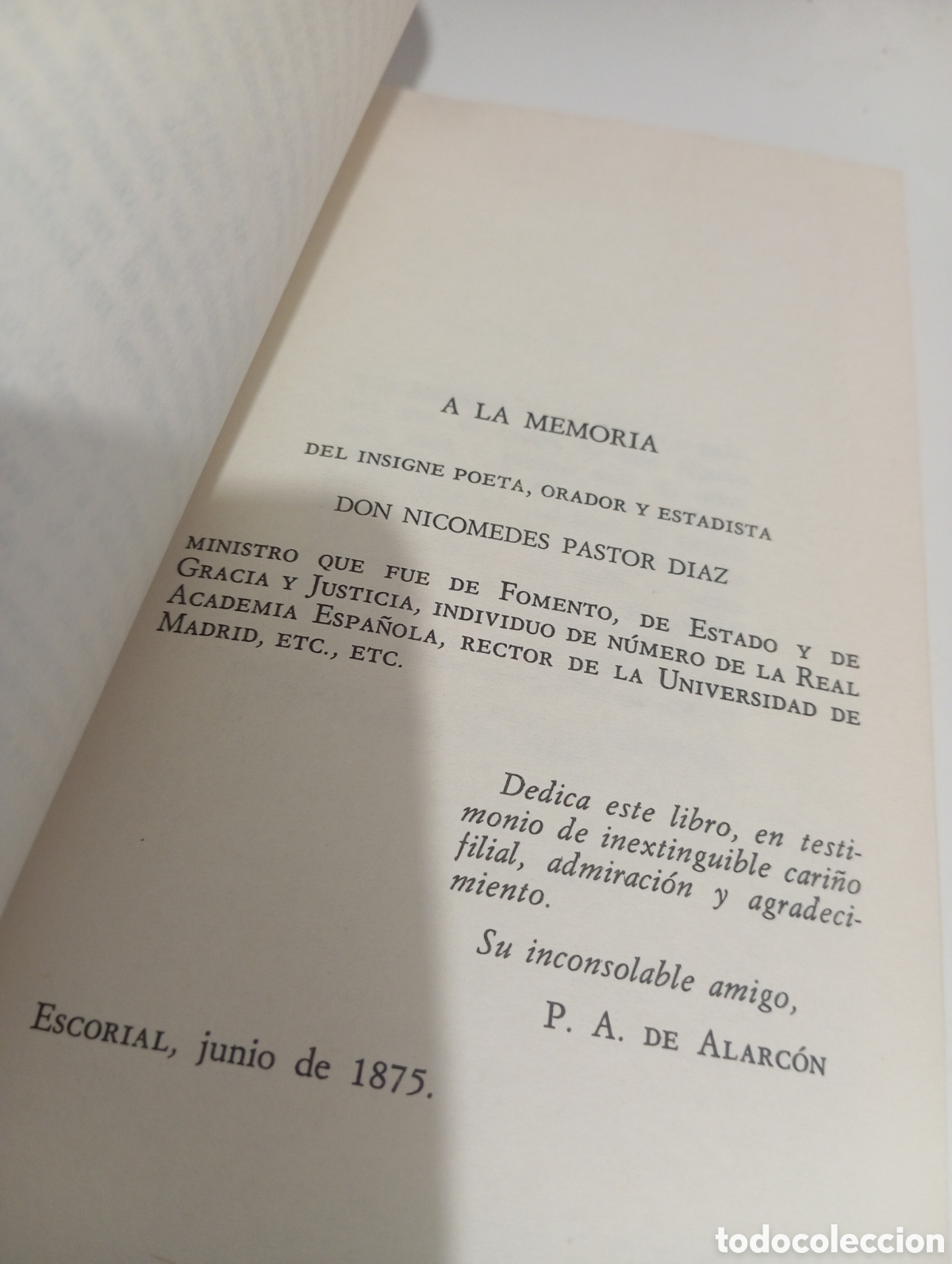 Libros de segunda mano: El esc&aacute;ndalo. Pedro A. De Alarc&oacute;n - Foto 6