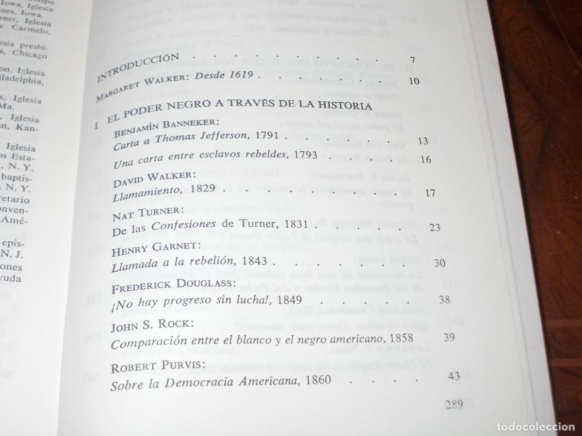Libros de segunda mano: La revuelta del Poder Negro. Floyd B. Barbour. Cr&oacute;nicas Anagrama 1.993 - Foto 3