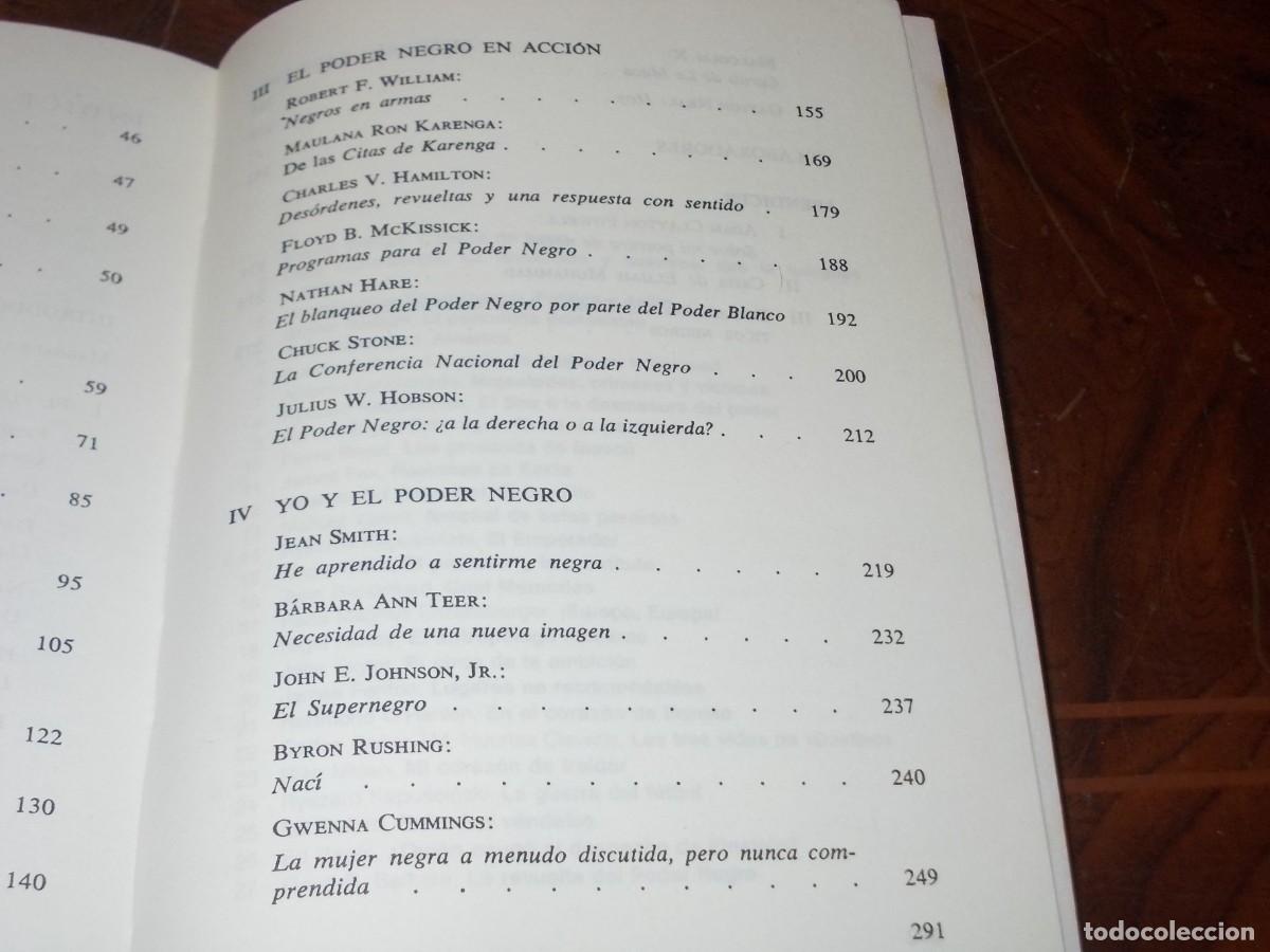 Libros de segunda mano: La revuelta del Poder Negro. Floyd B. Barbour. Cr&oacute;nicas Anagrama 1.993 - Foto 5