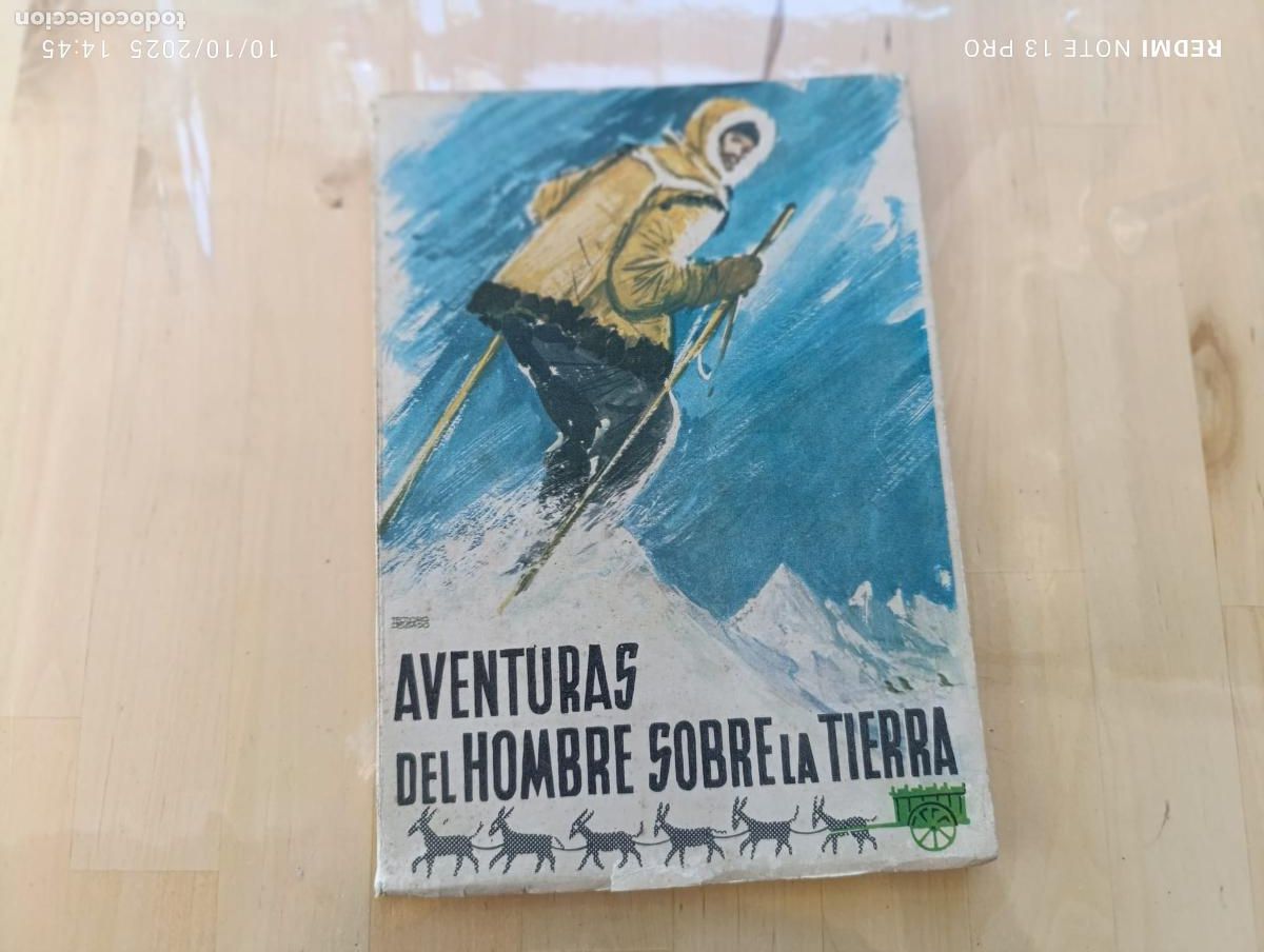 Libros de segunda mano: Aventuras del hombre sobre la tierra. - Foto 1