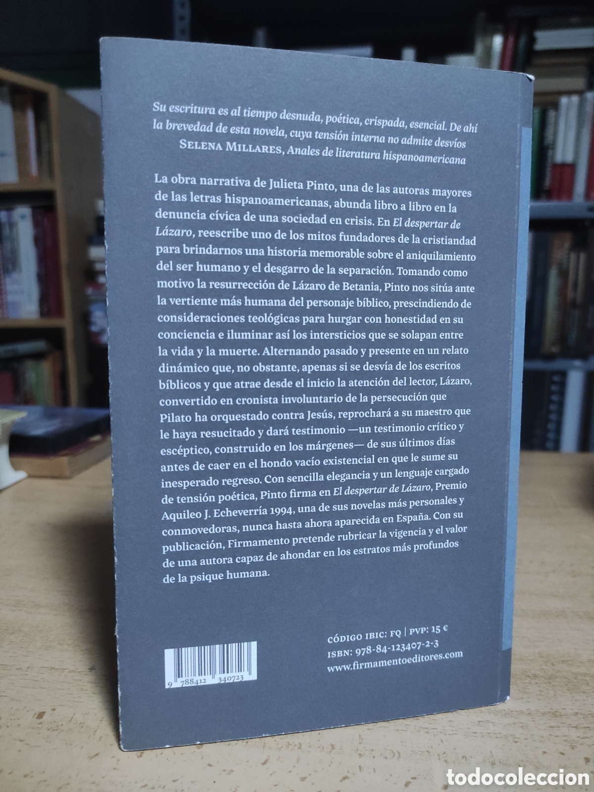 Libros de segunda mano: El despertar de L&aacute;zaro - Julieta Pinto - Foto 2