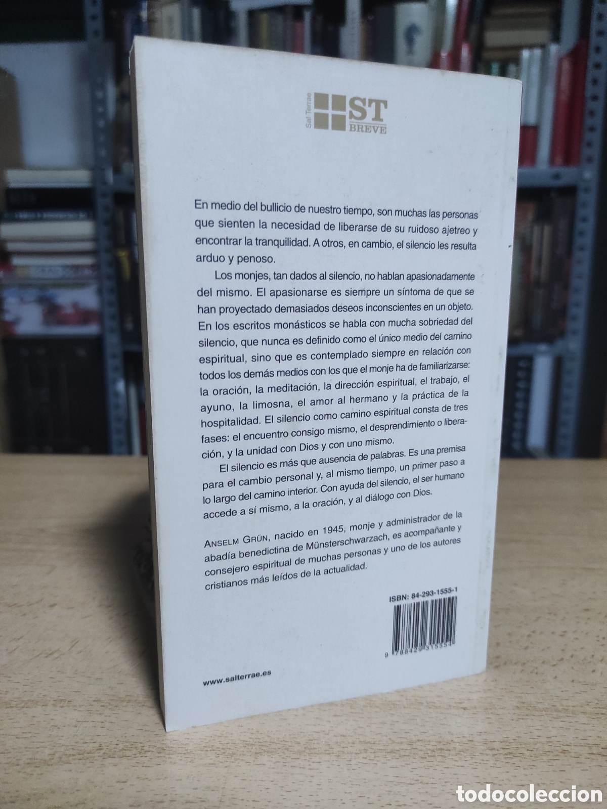 Libros de segunda mano: Elogio del Silencio. Anselm Gr&uuml;n. - Foto 2