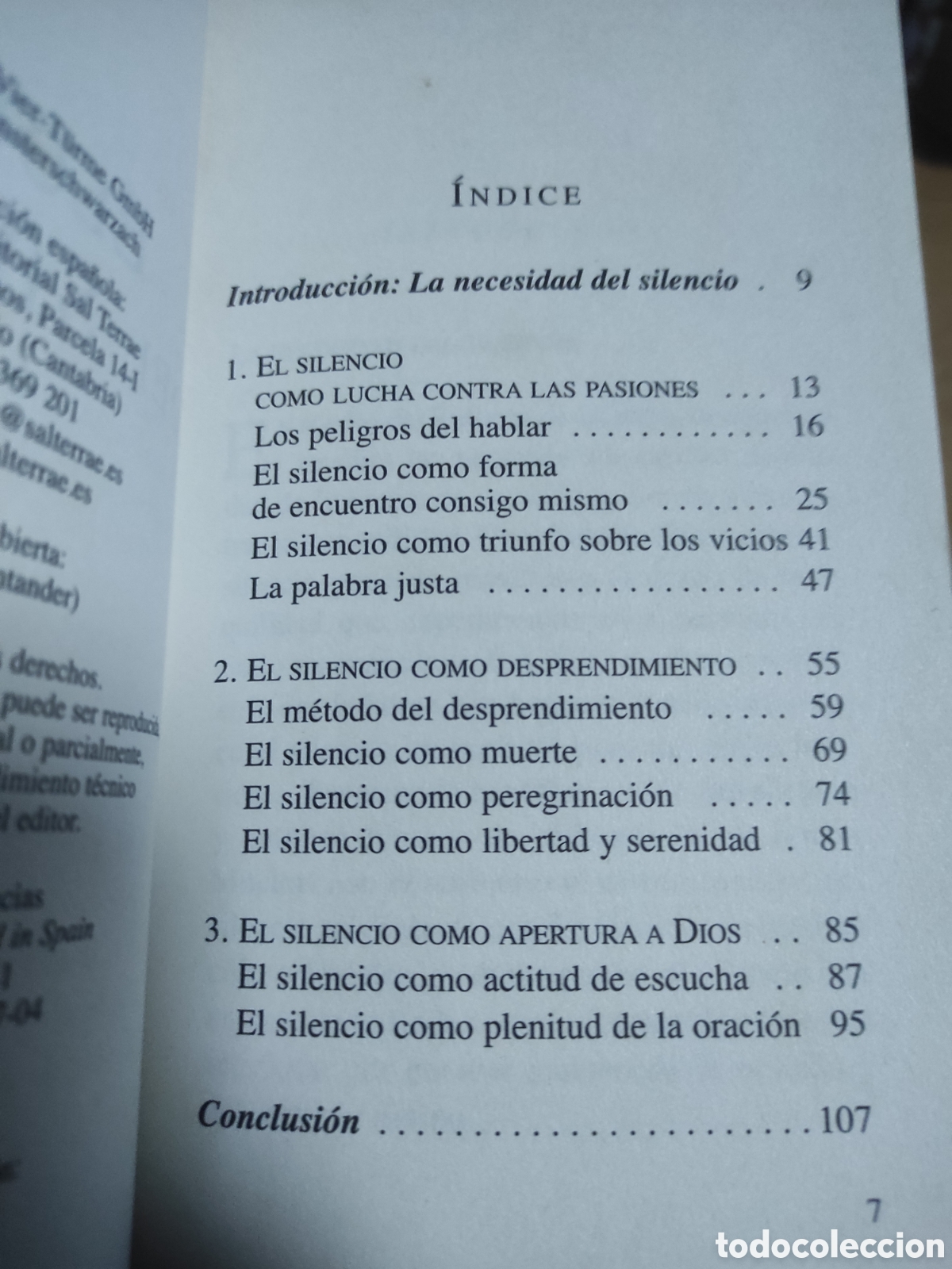 Libros de segunda mano: Elogio del Silencio. Anselm Gr&uuml;n. - Foto 4