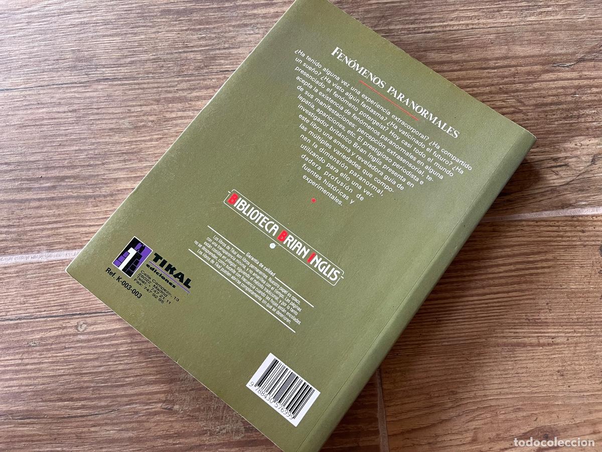 Libros de segunda mano: Fenomenos paranormales - Brian Inglis TIKAL - Foto 3